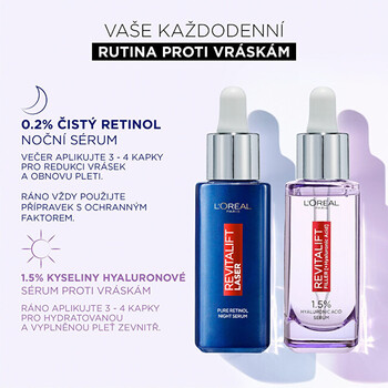 Revitalift Filler Hyaluronic Acid Serum - Sérum proti vráskam s 1,5% čistej kyseliny hyalurónovej